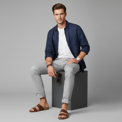 Albert Slim Fit Chinos | Men's Casual Trousers