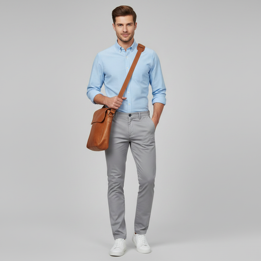 Albert Slim Fit Chinos | Men's Casual Trousers
