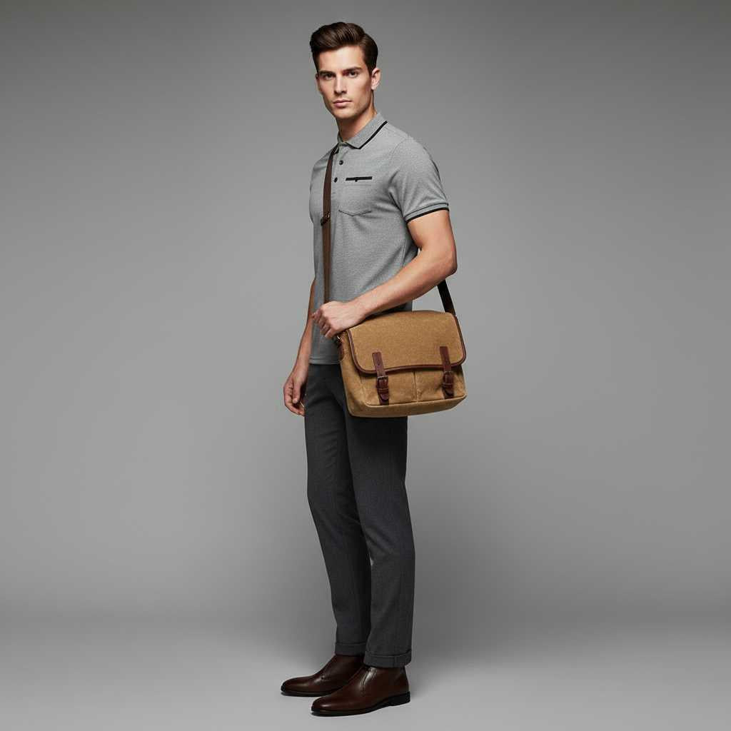 Elegant Long Sleeve Polo | Men's Polo Shirt Casual Wear
