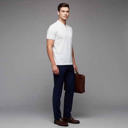 Men's Casual Polo Shirt | Stylish Cotton Blend Polo Shirts