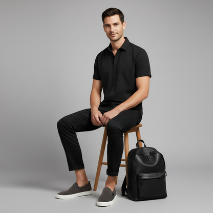 Men's Casual Summer Shirt | Elegant Loose Fit Blouse
