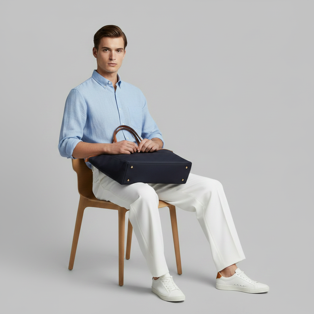 Men's Straight Fit Pleated Trousers | Formal Pants