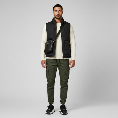 Men's Tactical Cargo Pants | Durable Black Cargo Trousers