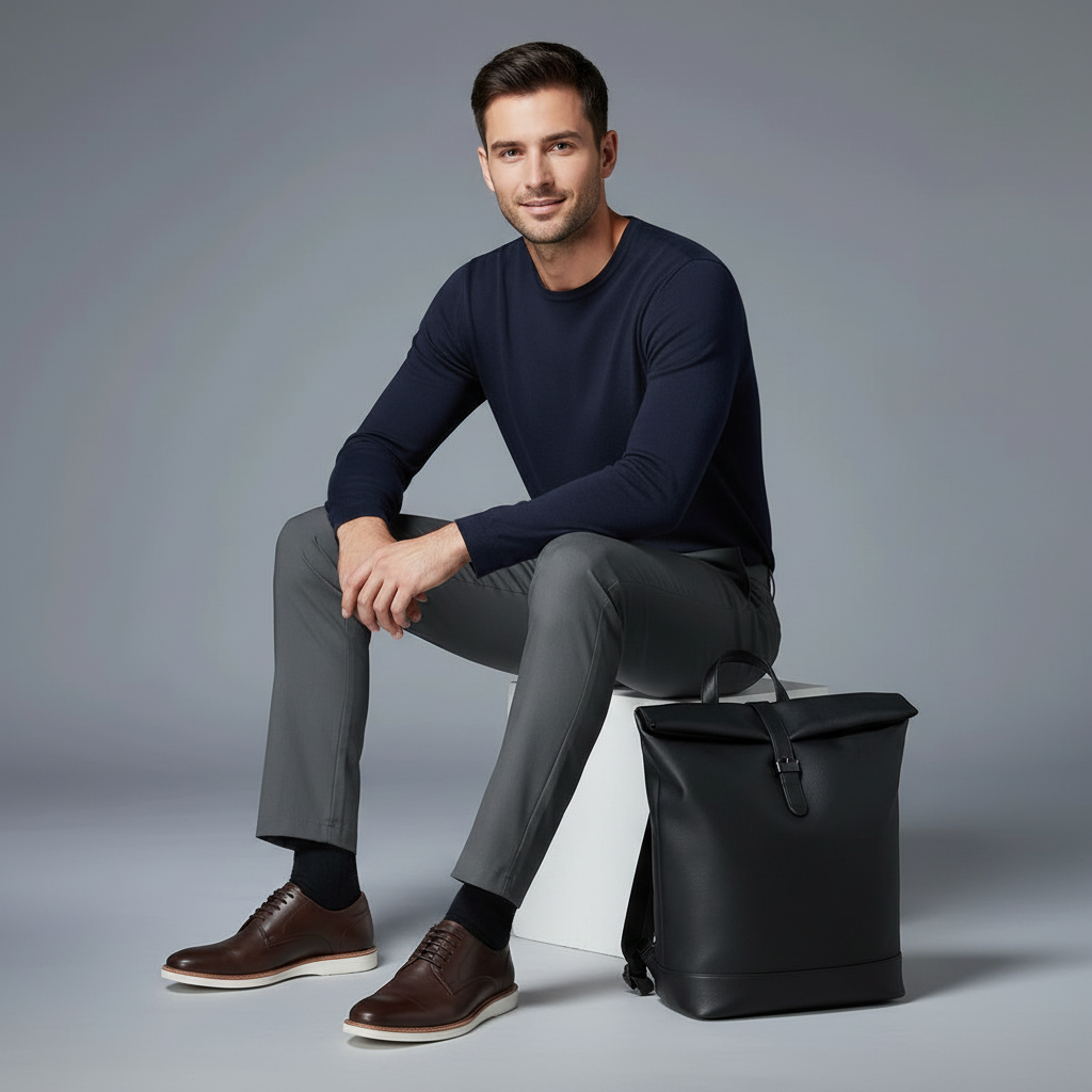 Saul | Men's Slim Fit Chinos Trousers for Casual Elegance